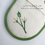 دستگیره مدل شکوفه نارنجی - تصویر 2